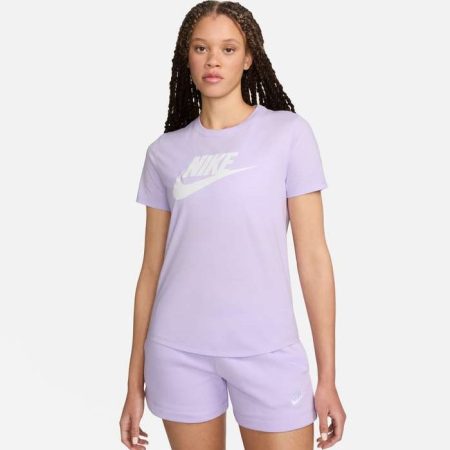 Nike Sportswear Essentials Γυναικείο T-Shirt με λογότυπο (DX7906-545)