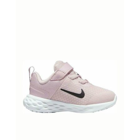 Nike Αθλητικά Παιδικά Παπούτσια Running Revolution 6 Pink Foam / Black (DD1094-608)